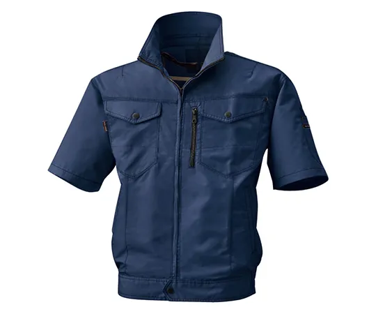 63-5378-22　［Discontinued］Half-Sleeve Jacket Navy S　BK6078-55-S