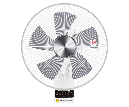 63-3966-34　［Out of stock］DC motor 30 cm wall-mounted fan (remote control) white　YWX-BGD301W