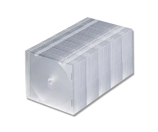 63-1366-11　［Discontinued］DVD/CD Case 50 Piece Pack　007440117