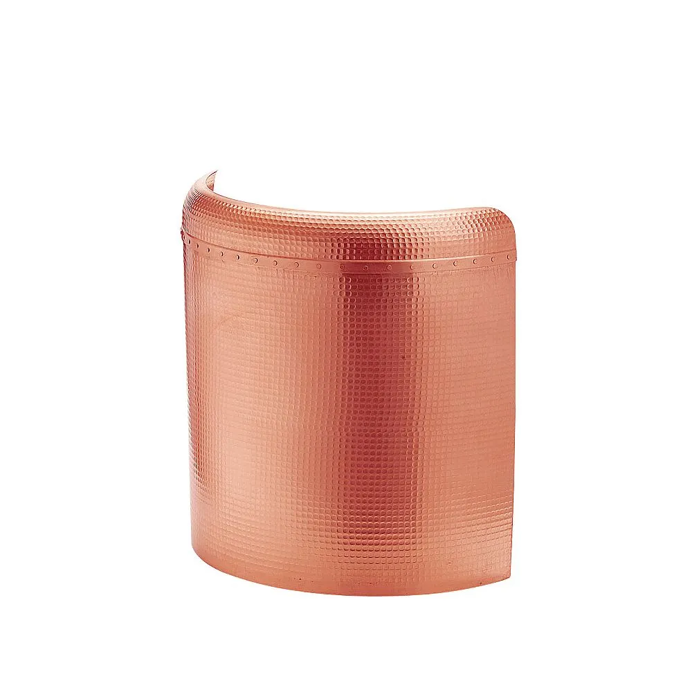 62-6446-59　［Discontinued］Tempura Hot Pot Guard w/Copper Hood (With Hammer) 60