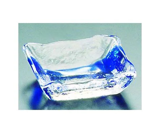 62-6845-10　［Discontinued］Glass Japanese Cuisine Ippitsu 4 Long Square Bean Plate