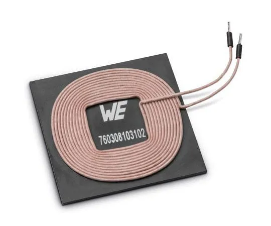 63-8433-06　Wurth Elektronik Axial Wireless Charging Transmitter Coil, Ferrite, 7A, 55mΩ, 130 Q Factor　760308103102