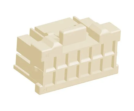 63-8377-55　TE Connectivity Grace Inertia Male Connector Housing, 3.3mm Pitch, 12 Way, 2 Row　1-1971905-6