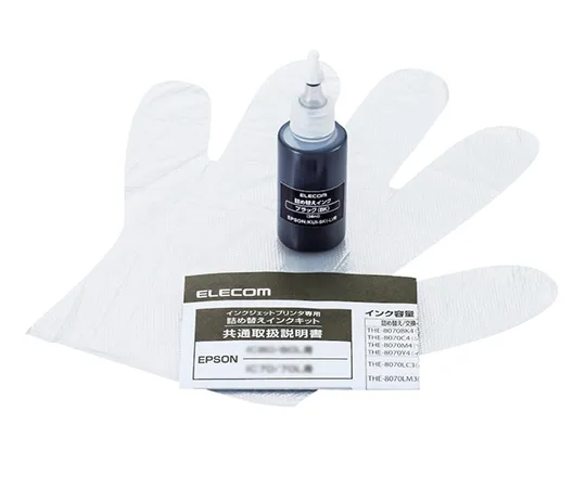 64-2319-11　［Discontinued］Refill Ink Epson KUI-BK Black (For about 10 doses L size for about 4 doses)　THE-KUIBK4