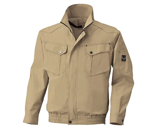 63-5378-29　［Discontinued］Long Sleeve Jacket Beige S　BK6097-12-S