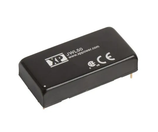 63-8357-12　XP Power JWL50 50W Isolated DC-DC Converter Through Hole, Voltage in 18 → 75 V dc, Voltage out 24V dc　JWL5048S24