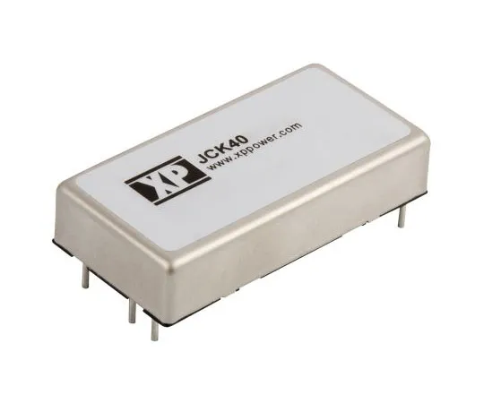 63-8368-02　XP Power JCK 40W Isolated DC-DC Converter Through Hole, Voltage in 18 → 36 V dc, Voltage out 12V dc　JCK4024S12