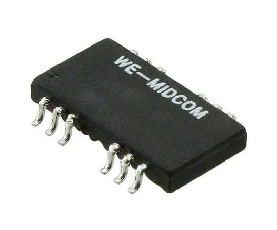 63-8430-08　Surface Mount Lan Ethernet Transformer, 12.7 x 8.6mm, 0 → +70 °C　749020100