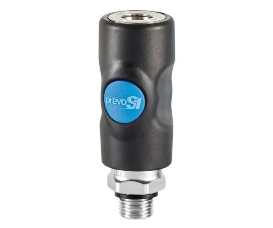 63-8447-73　PREVOST Pneumatic Quick Connect Coupling Composite Polyester 3/8 in Threaded　ISI 061152CP