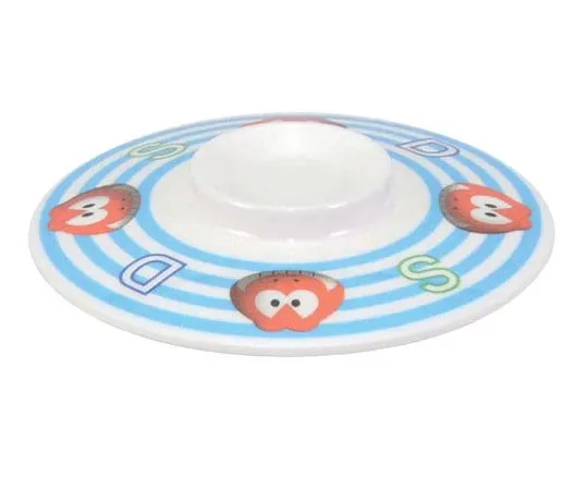 63-7201-74　［Discontinued］Melamine Children's Dinosaur Rice Bowl (Lid) MC-1FD　0382370