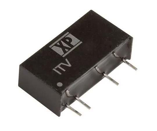 63-8361-63　XP Power ITV 1W Isolated DC-DC Converter Through Hole, Voltage in 4.5 → 5.5 V dc, Voltage out ±5V dc　ITV0505S