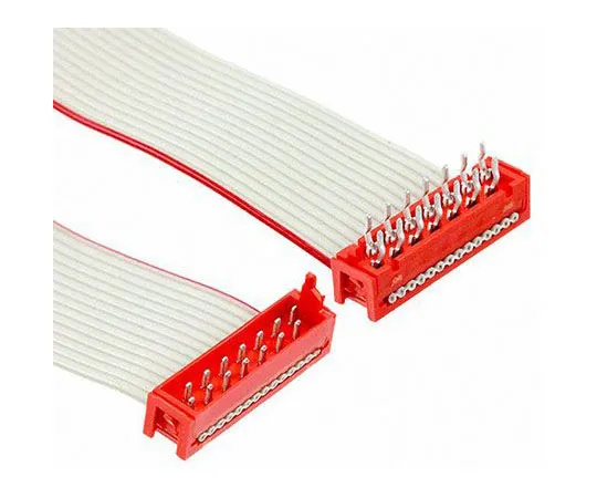 63-8376-23　TE Connectivity Micro-Match Ribbon Cable Assembly, Micro-Match MOW Plug to Micro-Match PB Plug, 70.5mm　2205073-1