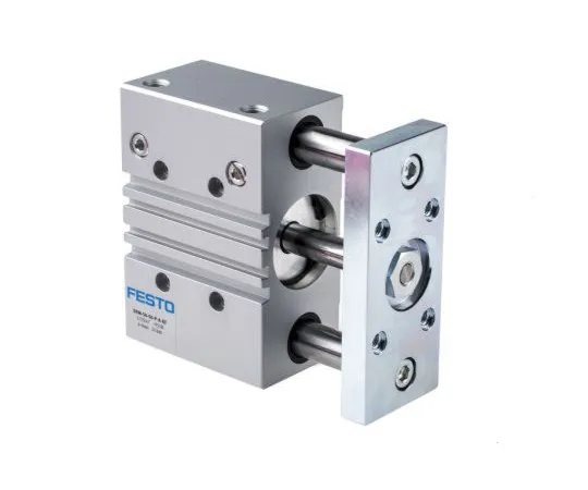 63-9692-55　Festo Guide Cylinder 63mm Bore, 80mm Stroke, DFM Series, Double Acting　DFM-63-80-P-A-KF