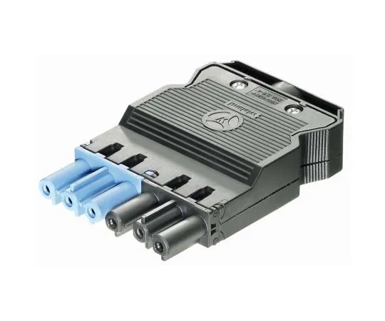 63-9685-47　Wieland GST18i6 Series, Female 6 Pole Female Connector, Cable Mount, with Strain Relief, Rated At 20A, 250 V　92.969.0358.1