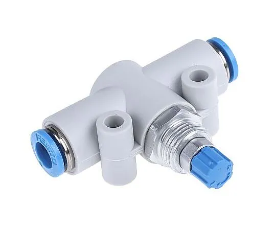 63-9693-55　Festo GR Series Flow Controller, 6mm Tube Inlet Port x 6mm Tube Outlet Port　GR-QS-6