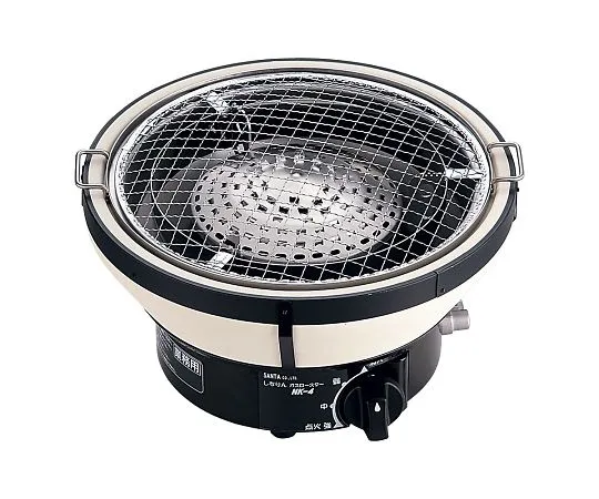 63-1256-10　［Discontinued］Shichirin Tabletop Gas Roaster LP Gas　NK-4