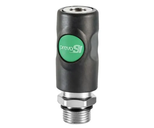 63-8448-33　PREVOST Pneumatic Quick Connect Coupling Composite Polyester 1/2 in Threaded　ESI 071153CP