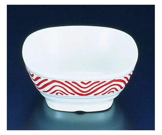 62-6850-51　［Discontinued］Melamine "Hami" square small bowl　NA-50