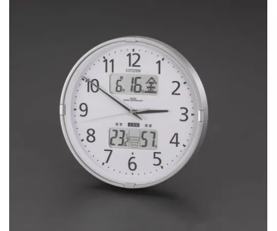 62-9155-78　［Discontinued］With Environmental Indicator Display [Radio Wave] Wall Clock　EA798CB-91