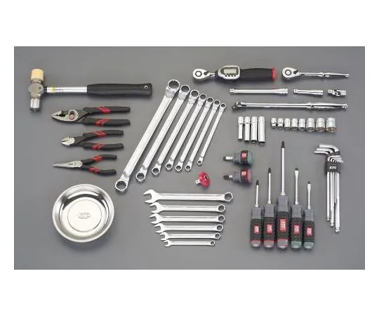 64-2239-11　［Discontinued］Tool Set (12 -60 N/m with Digital Torque Wrench) (53 Pieces Set)　EA612SB-12