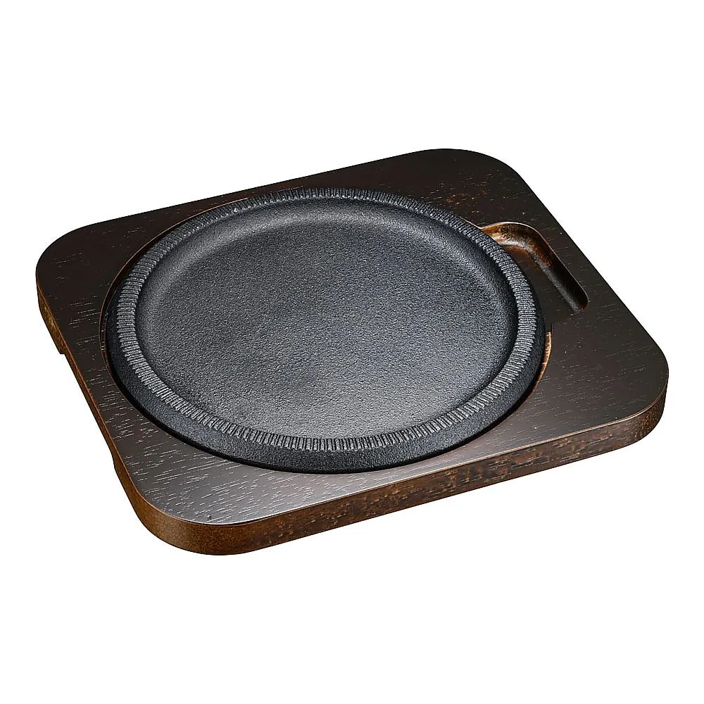 62-6731-88　［Discontinued］IK Steak Dish New Line Round