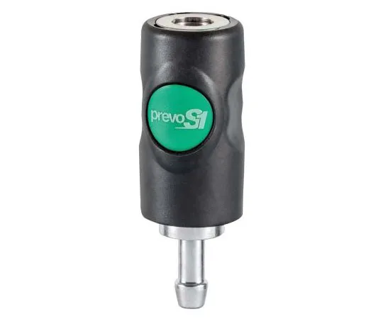63-8448-34　PREVOST Pneumatic Quick Connect Coupling Composite Polyester 8mm Hose Barb　ESI 071808CP