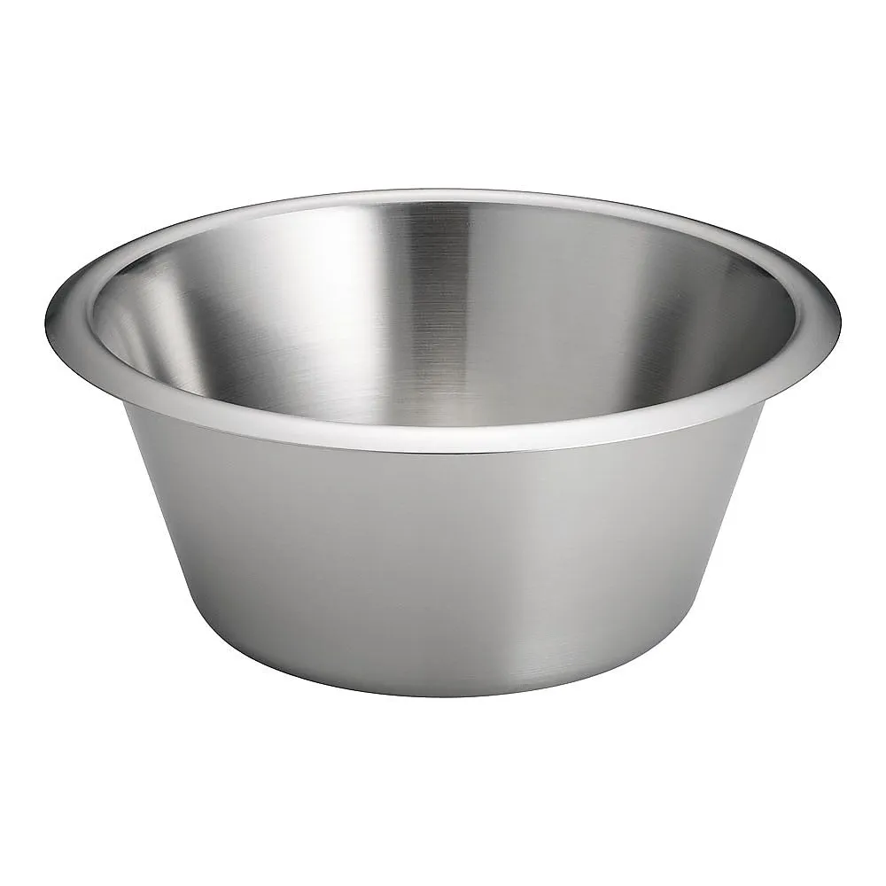 62-6395-70　［Discontinued］Matfa 18-10 Flat Bottom Ball 24 cm　702624