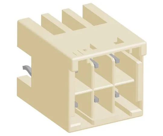 63-8377-57　TE Connectivity Grace Inertia, 6 Way, 2 Row, Vertical PCB Header　1-1971906-3
