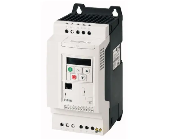 63-8408-16　Eaton Inverter Drive, 3-Phase In 1.5 kW, 400 V ac with EMC Filter, 4.1 A DC1, IP20　185749 & DC1-344D1FB-A20CE1