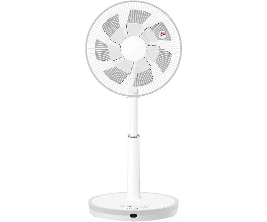 64-3286-04　［Discontinued］30 cm DC Living Fan Air Volume 5 Levels (Remote Control) Inset Timer Light Silver　YLX-HD30LS