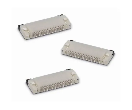 63-8359-84　Wurth Elektronik WR-FPC 0.5mm Pitch 50 Way Horizontal SMT Female FPC Connector, ZIF Bottom Contact　687150149022