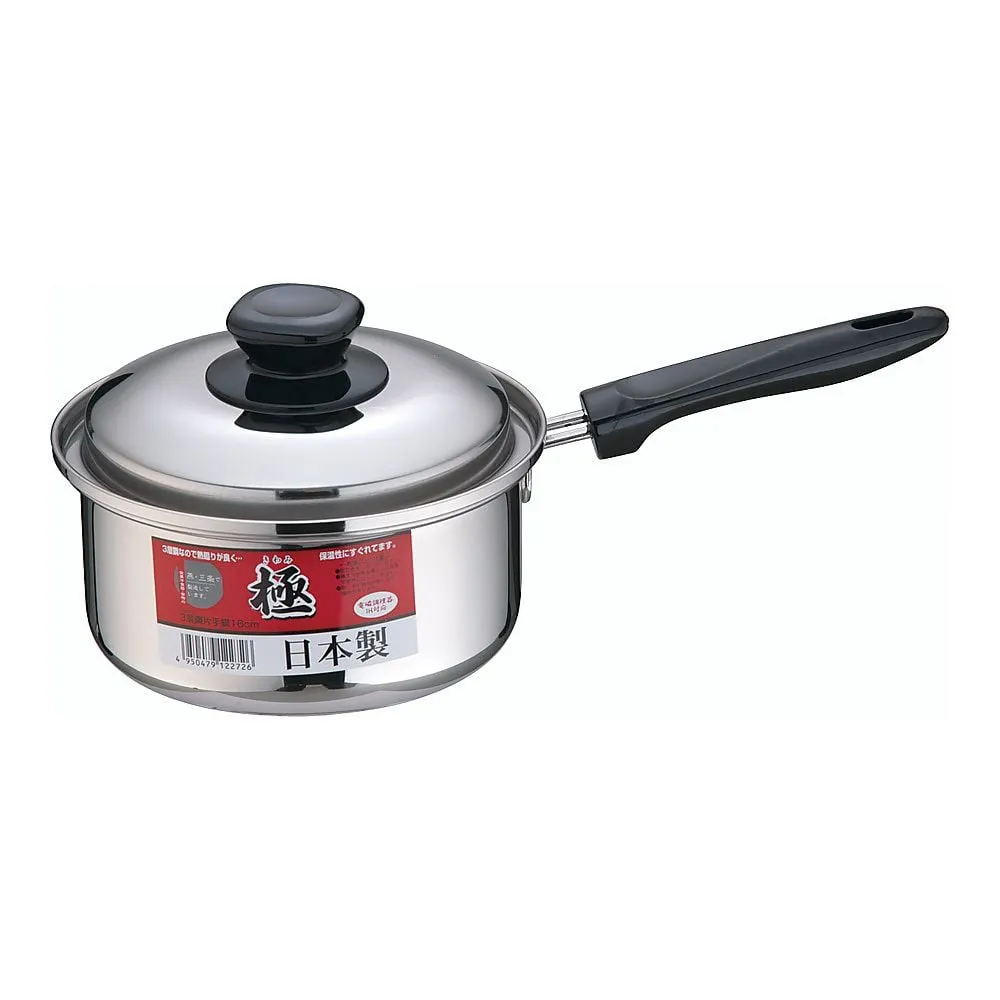 62-6347-18　［Discontinued］One-handed pot 16 cm　A-2272