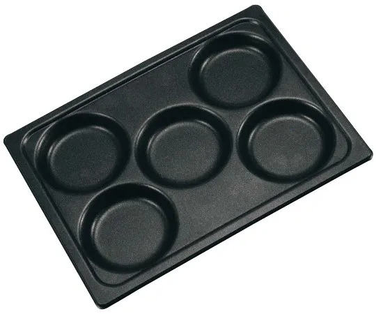 63-7113-34　［Discontinued］Aluminum Fried Egg Plate (Teflon Finish) HS-1　8048900