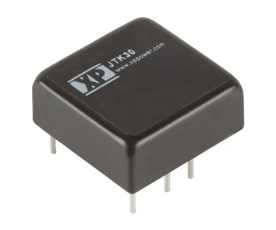 63-8374-54　XP Power JTK30 30W Isolated DC-DC Converter Through Hole, Voltage in 18 → 75 V dc, Voltage out ±12V dc　JTK3048D12