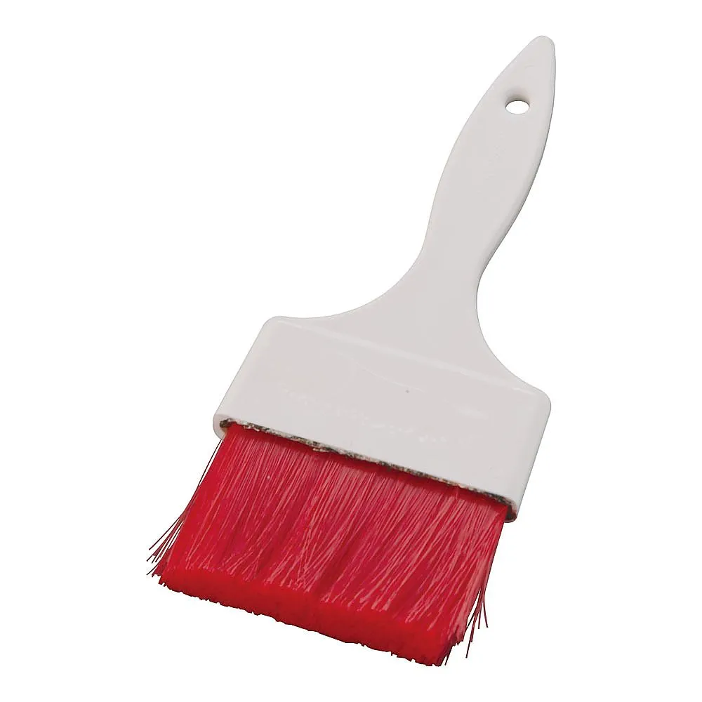 62-6556-03　［Discontinued］Tucel Heat-Resistant Color Pastry Brush Red　1018