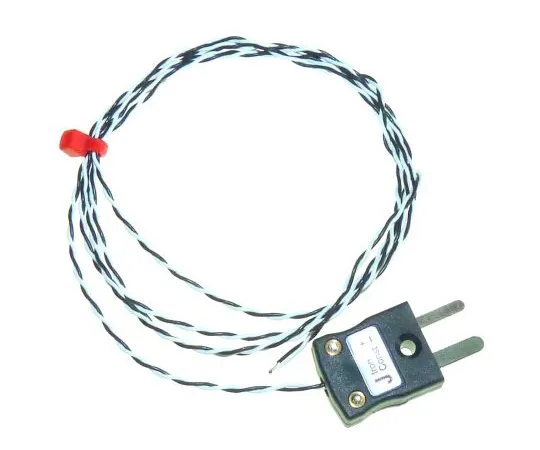 63-9690-08　RS PRO Type J Thermocouple Teflon PFA probe, -75°C → +250°C　136-5871