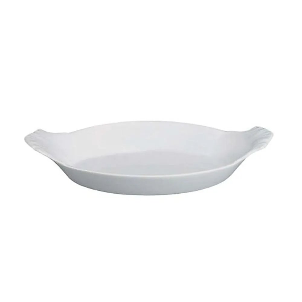 62-6823-04　［Discontinued］Cuisine Eared Oval Dish Aprico　POOR14