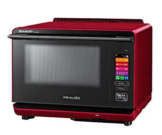 63-3977-21　［Discontinued］Water Oven Healthio 26 L Voice Dialogue Red　AX-AW500R