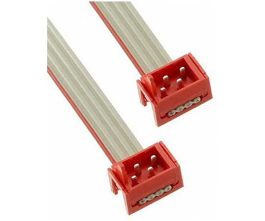 63-8376-57　TE Connectivity Micro-Match Ribbon Cable Assembly, Micro-Match MOW Plug to Micro-Match MOW Plug, 75.5mm　2205060-1