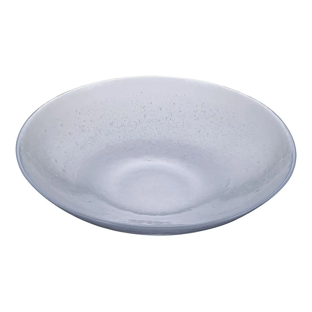 62-6845-56　［Discontinued］Glass Japanese Cuisine Hak***tsu 16 31 cm Round Plate