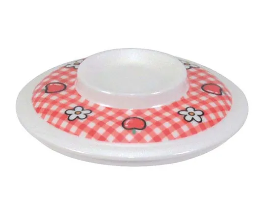 63-7201-60　［Discontinued］Melamine Children's Tableware New Kitty Soup Bowl (Lid) MC-2NK　0382090
