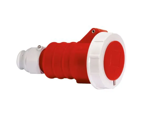 63-9689-51　Bals IP67 Red Cable Mount 3P+N+E Industrial Power Socket, Rated At 16A, 415 V　31243