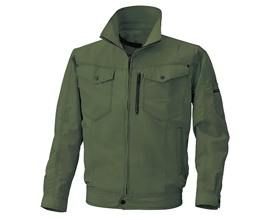 63-5377-79　［Discontinued］Long Sleeve Jacket D Green S　BK6077-47-S