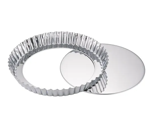 63-5721-94　［Discontinued］Stainless Pie Dish Sole Type 18 cm　DL-6143