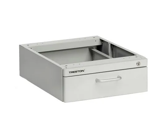 63-8442-79　Treston Ltd Grey 1 Drawer Unit, 135mm x 370mm x 460mm　LMC01