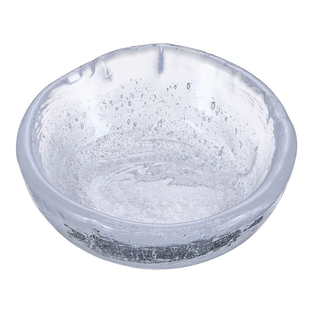 62-6845-48　［Discontinued］Glass Japanese Cuisine Hak***tsu 8 Round Nozomi