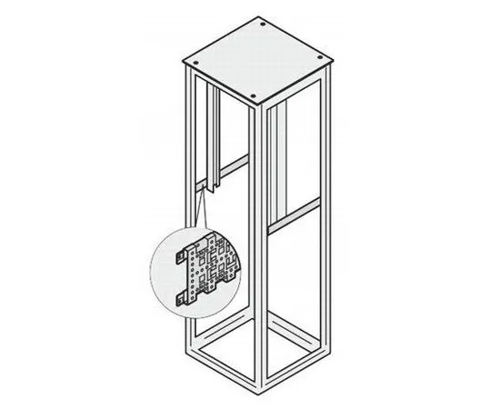 63-9676-82　Depth Member for *** with 19-Inch Cabinet　23130082