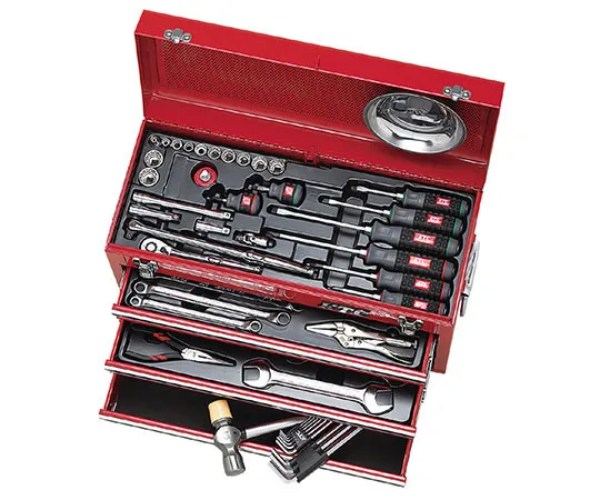 63-4037-39　［Discontinued］Tool Set chest type Inch Size　SK3540BX