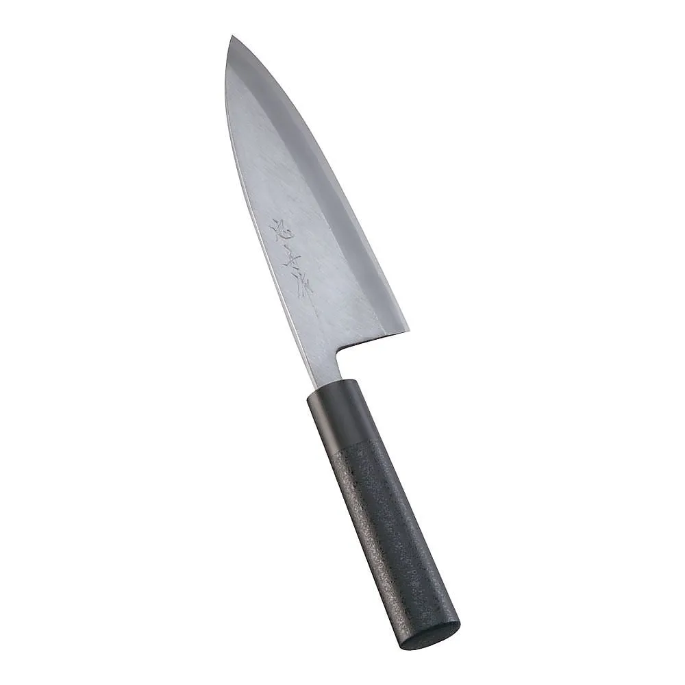 62-6407-99　［Discontinued］Kabuki Harmony, Kitchen Knife, Chushune, blade 18 cm, black stone