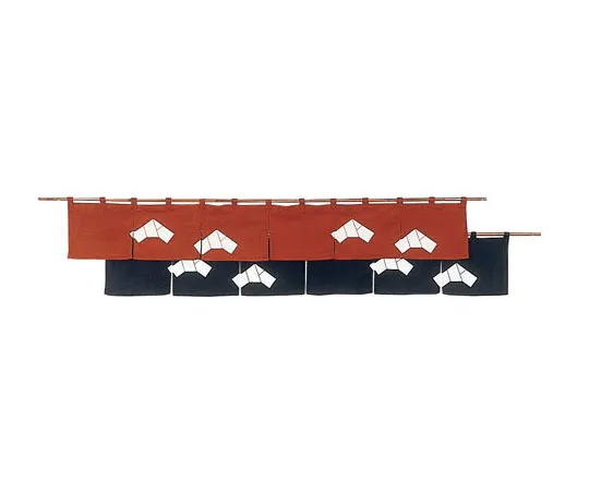 62-6319-26　［Discontinued］Counter Noren Monument (Fumi) Navy　107-09